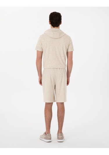Pierre Cardin Erkek Bej Şort Örme 50302548-vr011 Bej