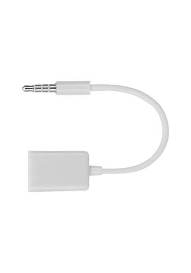 Moveevo Araç Aux Ses Bağlantısı İçin 3.5mm Erkek Jack'ten Usb Dişi Adaptör Kablosu - Oksijensiz Bakır İçerikli, Dayanıklı Ve Su Geçirmez