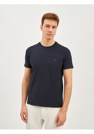 Karaca Erkek Modern Fıt Tişört-lacivert 11.25s.06.623 Lacivert