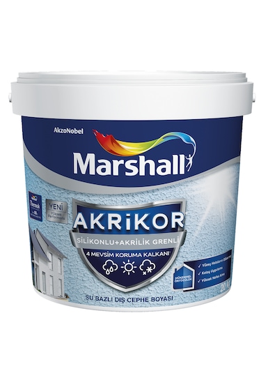 Marshall Akrikor Silikonlu Grenli Kalaylı Bakır 13lt 20 Kg