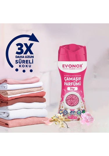 Evonox Clean Granül Çamaşır Parfümü & Çamaşır Yumuşatıcı Tokyo 210 Gr Tekli