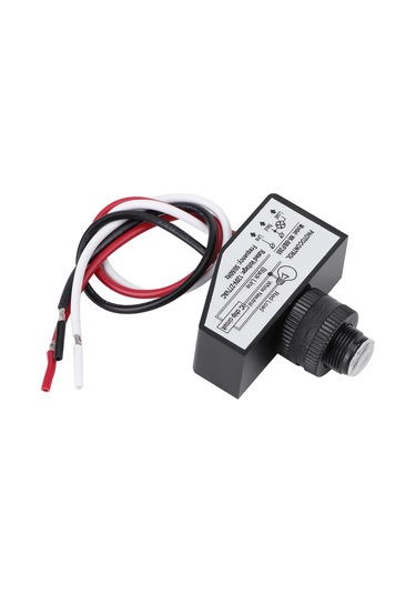 Tenfowee Enerji Tasarruflu 120-277vac 50/60hz Işık Kontrollü Anahtar, Led Ve Fosforlu Ampuller İçin Uygun, Ip65 Yağmur Dayanıklı Nk-bb/f265