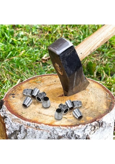 Xurunkeji 20 Adet Emniyet Sapı Kamaları Sap Değiştirme Demir Sapları Bölme Kamaları Pençe Çekiç Balyozu İçin Konik Sap Kamaları