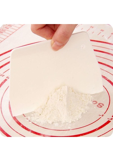 Mutfak Hamur Kazıyıcı Pasta Kesici Tezgah Kurulu Bıçak Pişirme Kek Araçları