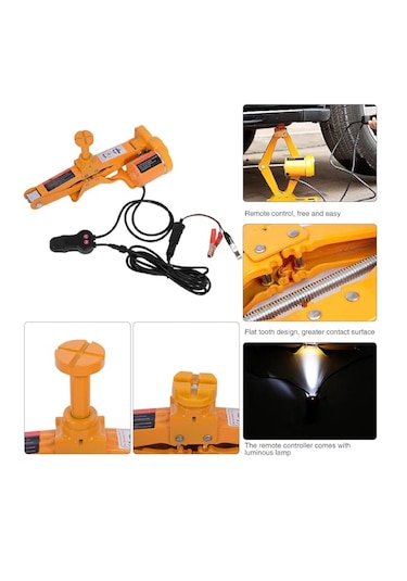 2 Ton Elektrikli Oto Araç Kaldırma Krikosu Kriko 12v Rico