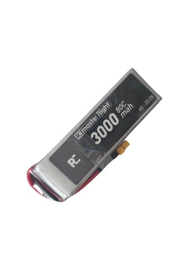 22.2v Li-po Pil 3000mah 80c 6s Lityum Polymer Batarya