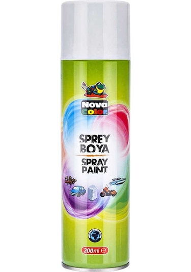 Nova Color Sprey Boya Beyaz 200 Ml Nc-804
