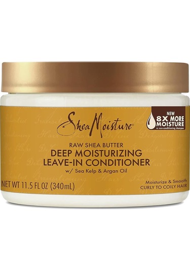 Shea Moisture Raw Shea Butter Nemlendirici Durulanmayan Saç Kremi 340ml