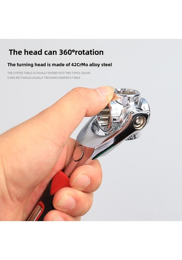 Skycity 52 Parça Çok İşlevli Tokmak Seti - 360 Derece Erişim, 8-21 Boyut Aralığı, Dayanıklı Malzeme İle Tamir Ve Onarım Gereçleri