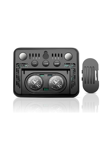 Maiyame Ev İçin Renkli Ekranlı Sıcaklık Ve Nem Ölçer - Yüksek/düşük Sıcaklık Kaydı, Taşınabilir Multifonksiyon Alet