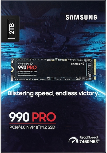 Samsung 990 Pro MZ-V9P2T0BW 2 TB 7450/6900 MB/S M.2 NVMe SSD