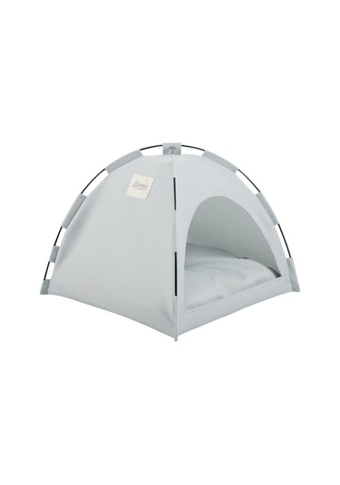 Kedi Çadır Köpek Yatağı Pet Teepee İçin Yastık İle Köpek Kulübesi Kapalı Kedi Yuva Kedi Yatak Yavru Köpek Mağara Köpek Evi Pet Kanepe 40x40cm