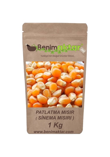 BenimAktar Patlatmalık Cin Mısır 1 KG