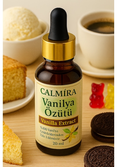 Calmira Vanilya Özütü Ekstraktı 20 Ml - Vanilla Extract