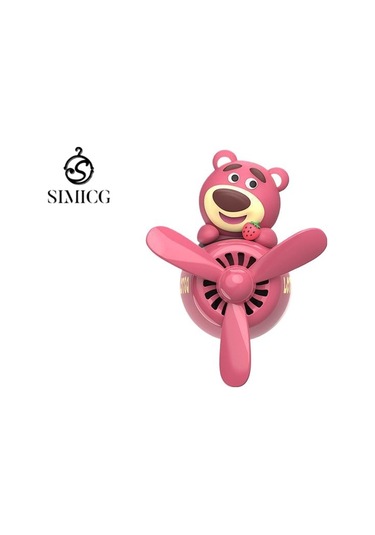 Çizgi Film Araba Havalandırma Deliği Aromaterapi Süsleri Çilek Ayı