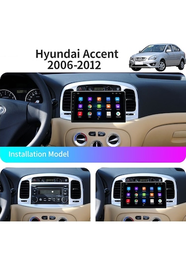 Hyundai Accent Era Android Multimedya 2/32GB 9 İnc Hd Ips Ekran