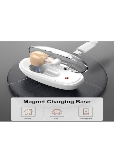 Yifomall Yaşlılar İçin Şarj Edilebilir Kulak İçi Ses Ampifikatörü - İşitme Yardımı Aleti