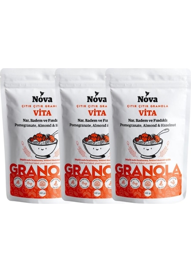 Nova Granola Vita 3 x 340 G