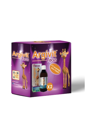 Argivit Focus Şurup 2 x 150 ML