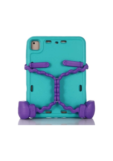 iPad Uyumlu  5 Air Zore Eva Boxer Tablet Silikon - Mavi Arka Kapak