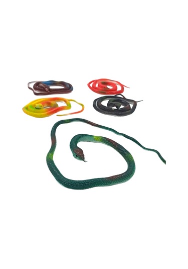 Oyuncak Yılan Ailesi, Esnek, Uzayabilen, Soft Oyuncak Yılan 70cm.