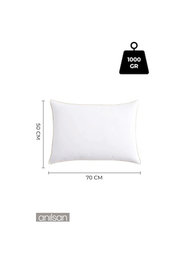 4'lü Nano Jel Yastık, 50x70cm - Otel Yastığı - Sağlıklı Uyku Için En Iyi Yastık Seçeneği