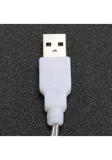 Suofeng Usb Işık Zinciri 10m 80 Işık Renkli Yıldız, Ev Bahçe Kamp Dekorasyonu, Sürekli Açık, Esnek Kablolu