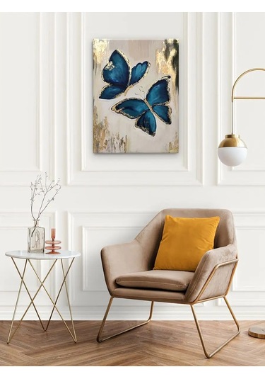 Fluid Sayılar İçin Resim, 40x50 Cm Tuval Üzerinde Sayılarla Boyama, 40x50 Cm 153427337