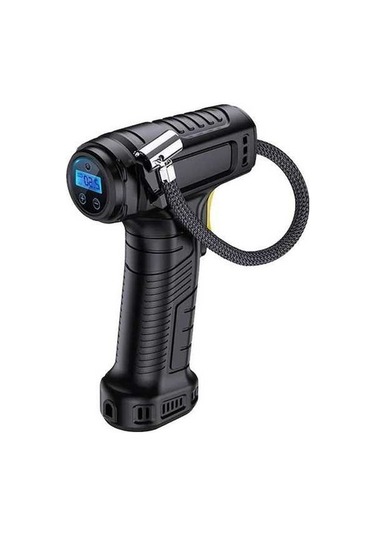 Supermarket1 120w Kablosuz Mini Hava Pompası, Basınç Ve Akü Durumunu Göster