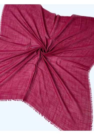 Enba Flamlı Yazma %100 Pamuk Nefes Alan Doğal Kumaş Bordo