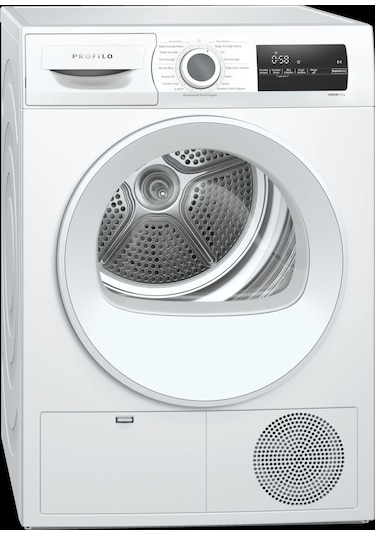 Profilo KM8612HTR 8 KG Isı Pompalı Kurutma Makinesi