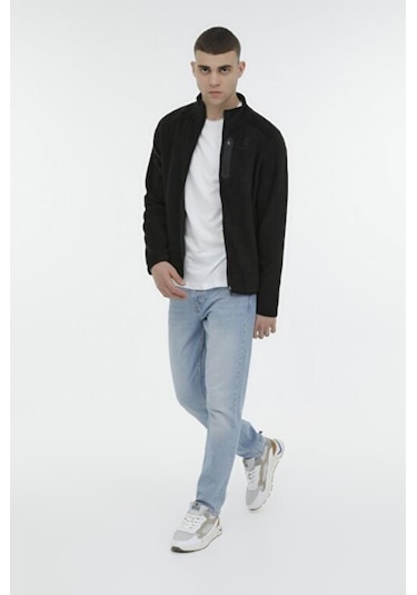 Lumberjack M-sn165 Nordıc 2pr Erkek Polar Siyah 001