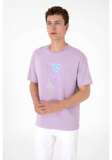 U.s. Polo Assn. Erkek Lila Tişört 50299882-vr034 Lila