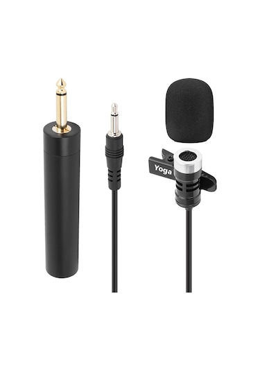 Yoga Ytm-cm120 4 Metre Kablolu Hassas Kondenser Yaka Mikrofonu