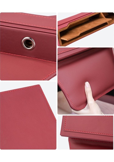 Suntek Araba Koltuğu Gap Organizatör Pu Deri Kırmızı