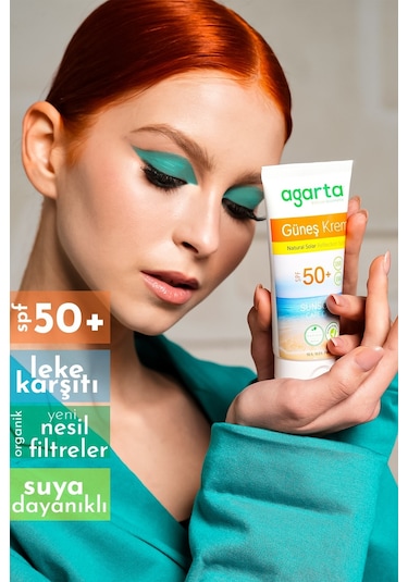 Agarta Doğal Güneş Kremi SPF50+ 100 ML