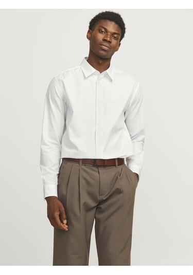 Erkek Relaxed Fit Gömlek - Bushwick - 12260628 Bright White