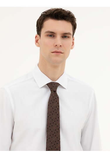 Pierre Cardin Erkek Beyaz Gömlek Basic 50285562-vr013 Beyaz