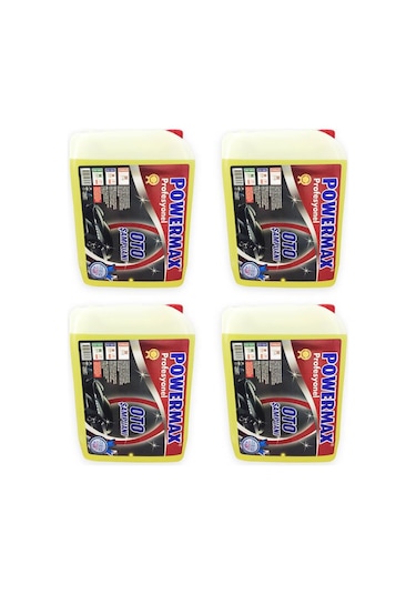 Powermax Profesyonel Cilalı Oto Şampuanı 4X5 Kg.