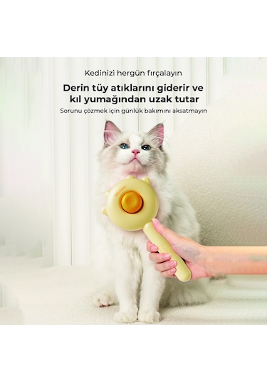 Neutron Akıllı Kedi Tüy Temizleme Cihazı NTL-HR-02-T
