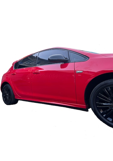 Opel Astra J Hb - Sedan R Yan Marşpiyel Seti Boyasız Plastik