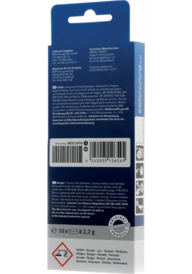 Kahve Makineleri Için . Temizleme Tabletleri 00311970