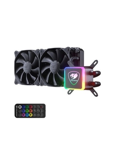 Cougar 240mm Aqua 240 Rgb Cgr-aqua-240 Argb Sıvı Soğutmalı Işlemci Fanı Tr4 Uyumlu-56155