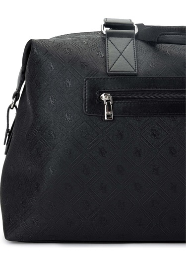 Tamer Tanca Kadın Vegan Siyah El Valizi Çanta 915 1242 Bn Canta Y/24 Sıyah Mng Siyah