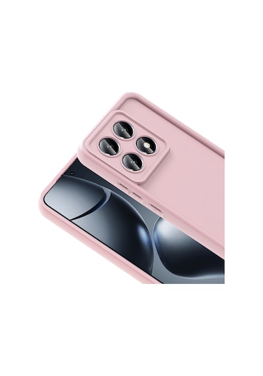 Ariatech 14t Kılıf Kamera Korumalı Ananas Kapak - Pembe Pembe