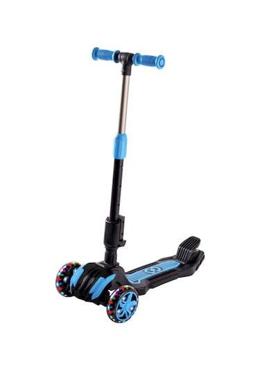Cool Wheels Led Işıklı Oturaklı Mavi Combo Scooter