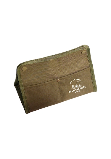 Sundick Taşınabilir Doku Tutucu Su Geçirmez Seyahat Peçete Yeşil