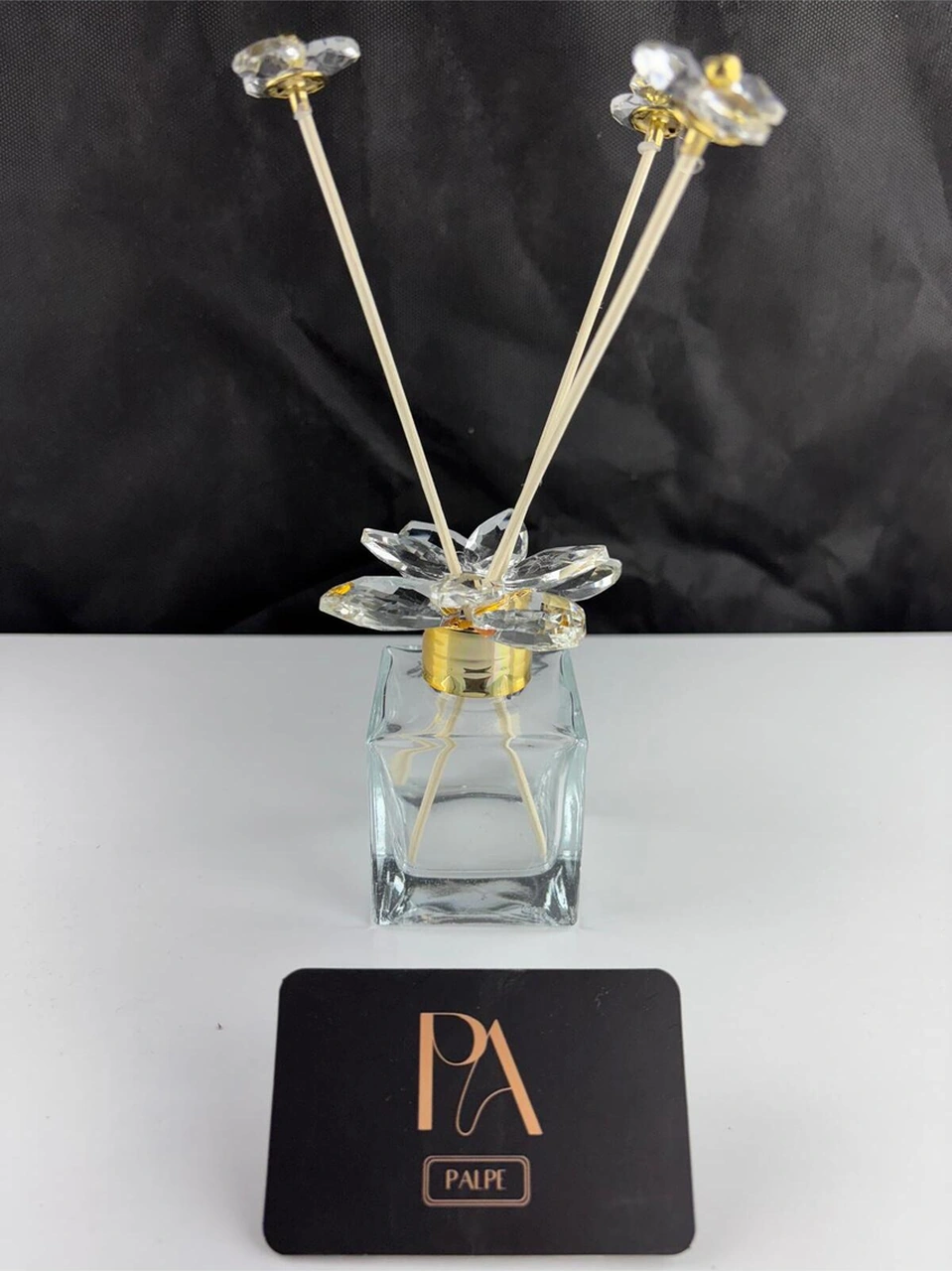 Gld Kristal Koku Şişe Dekoratif Obje Biblo Süs Eşya Salon Aksesuar Tv Sehpa Masa Konsol Ofis Salon Dekor