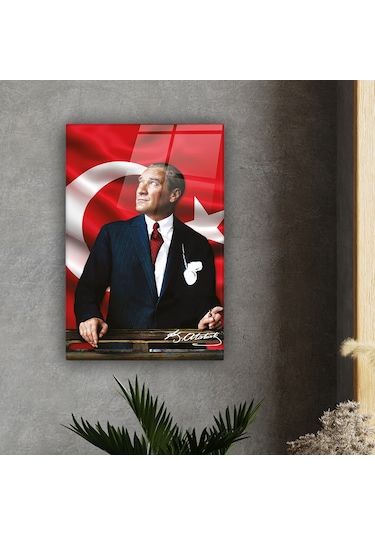 Decorita Cam Tablo | Atatürk Serisi 1