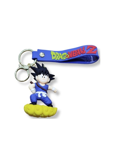 Dragon Ball Z Goku Nimbus Bulutu Temalı 3d Figürlü Anahtarlık - 1 Adet
